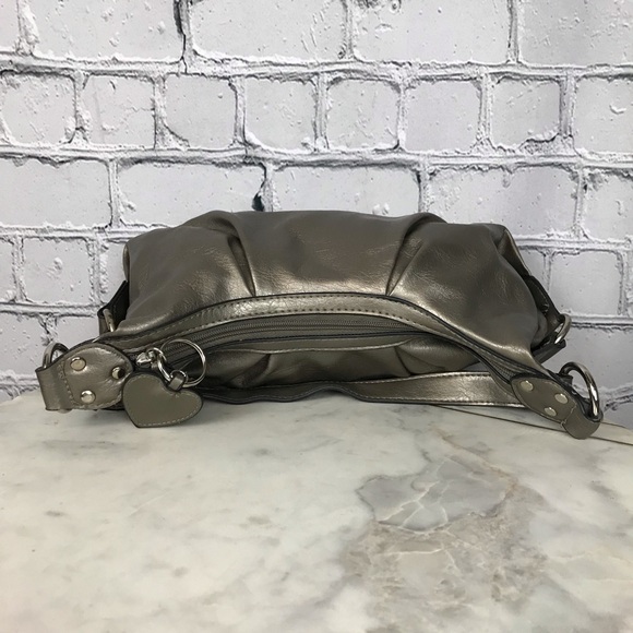 Rosetti Classic Retro Style Shoulder Bag Women’s Silver Fox Hand Held Purse - Picture 8 of 11